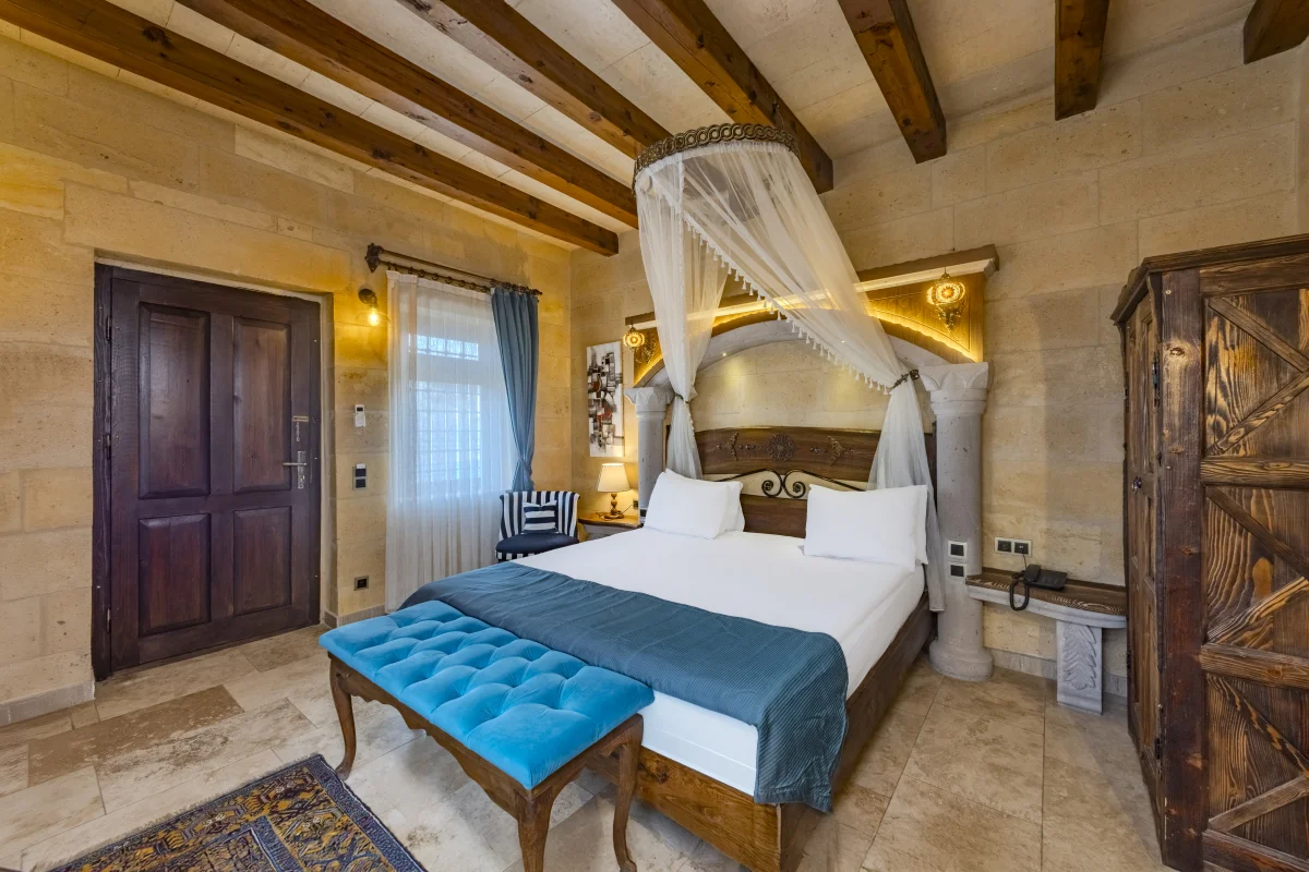 109 - Deluxe Taş Oda Turkuaz